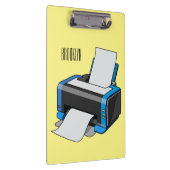 Porte-bloc Illustration de dessin d'imprimante (Swatch)