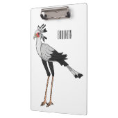 Porte-bloc Illustration de dessin du secrétaire pour oiseaux (Gauche)