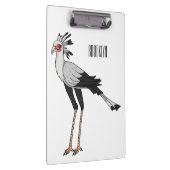 Porte-bloc Illustration de dessin du secrétaire pour oiseaux (Swatch)