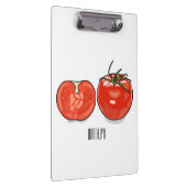 Porte-bloc Illustration de dessin sur la tomate (Swatch)