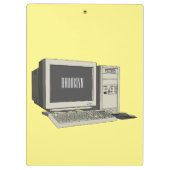 Porte-bloc Illustration de dessin sur ordinateur (Dos)