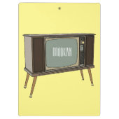 Porte-bloc Illustration de dessin télévisé (Dos)