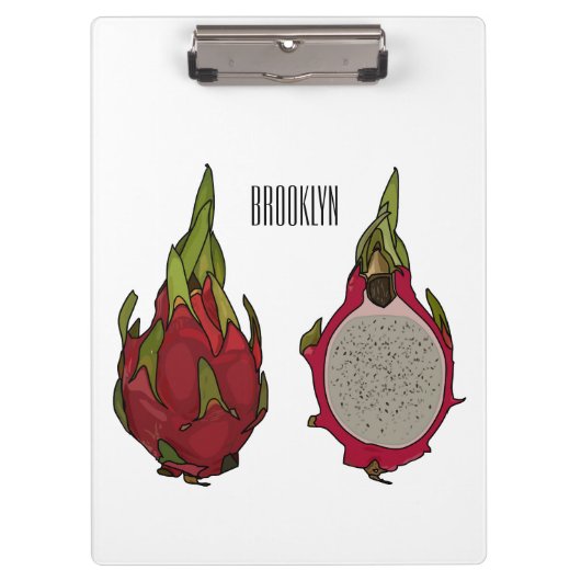 Porte-bloc Illustration de dragon fruit (Devant)