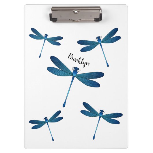 Porte-bloc Illustration de dragonfly (Devant)