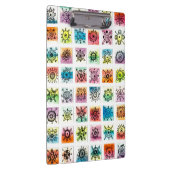 Porte-bloc Illustration de formes de cercles abstraits (Swatch)