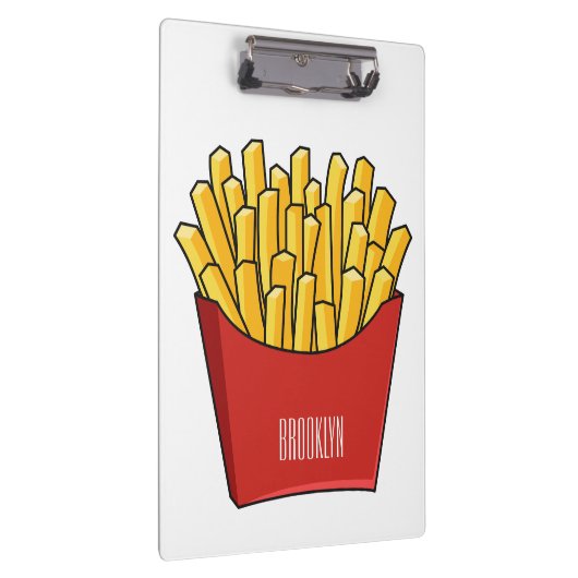 Porte-bloc Illustration de frites (Swatch)