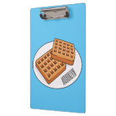 Porte-bloc Illustration de gaufre (Gauche)
