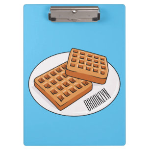 Porte-bloc Illustration de gaufre