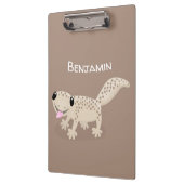 Porte-bloc Illustration de gecko tan tan mignon (Gauche)