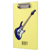 Porte-bloc Illustration de guitare électrique (Gauche)