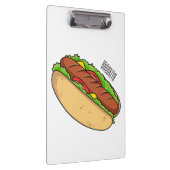 Porte-bloc Illustration de Hot dog (Swatch)