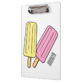 Porte-bloc Illustration de Ice pop (Gauche)