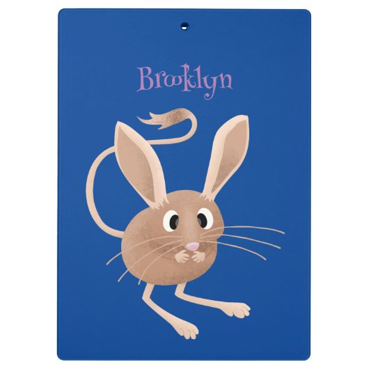 Porte-bloc Illustration de jerboa aux longues oreilles (Dos)