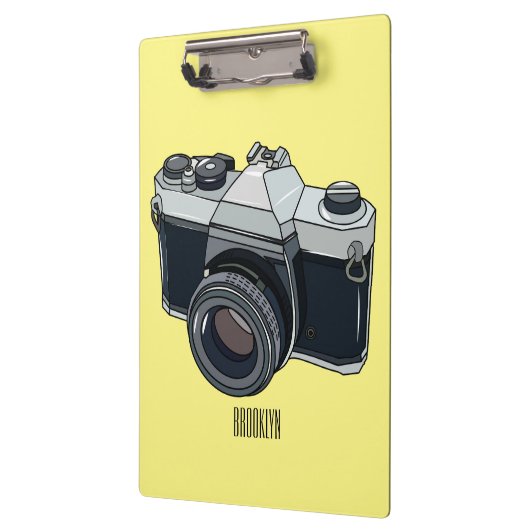 Porte-bloc Illustration de la caméra (Gauche)