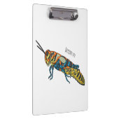 Porte-bloc Illustration de la caricature de la sauterelle en  (Swatch)