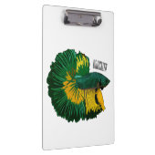 Porte-bloc Illustration de la caricature de poisson de combat (Swatch)