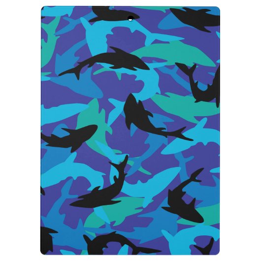 Porte-bloc Illustration de la conception du requin (Dos)