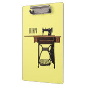 Porte-bloc Illustration de la machine à coudre (Gauche)