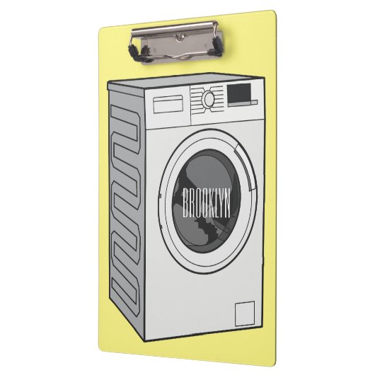 Porte-bloc Illustration de la machine à laver (Gauche)