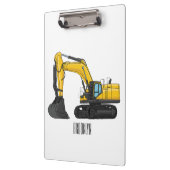 Porte-bloc Illustration de la pelle Crawler (Gauche)