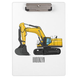 Porte-bloc Illustration de la pelle Crawler