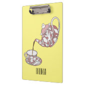 Porte-bloc Illustration de la série Teacup (Gauche)