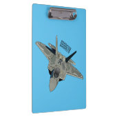 Porte-bloc Illustration de l'avion de chasse (Swatch)