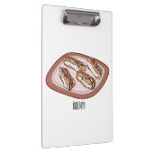 Porte-bloc Illustration de l'éclair de chocolat (Swatch)