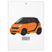 Porte-bloc Illustration de micro-voiture (Dos)