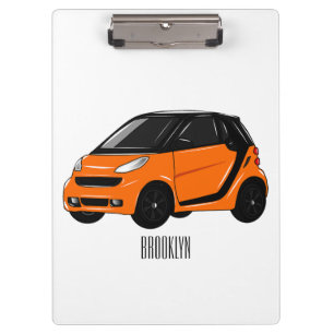 Porte-bloc Illustration de micro-voiture