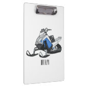 Porte-bloc Illustration de motoneige (Swatch)