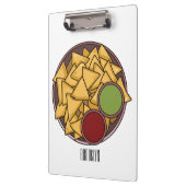 Porte-bloc Illustration de Nachos (Gauche)