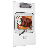 Porte-bloc Illustration de poitrine de dinde rôtie (Swatch)