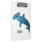 Porte-bloc Illustration de requin marteau (Swatch)
