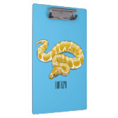 Porte-bloc illustration de serpent python birman de dessin an (Swatch)
