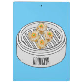 Porte-bloc Illustration de Shumai dim sum (Dos)