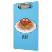 Porte-bloc Illustration de Spaghetti (Gauche)