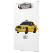 Porte-bloc Illustration de taxi (Gauche)