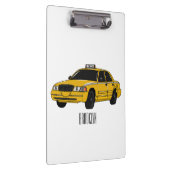 Porte-bloc Illustration de taxi (Swatch)