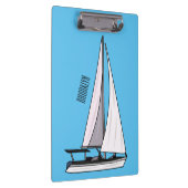Porte-bloc Illustration de voilier (Swatch)