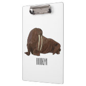 Porte-bloc Illustration de Walrus (Gauche)