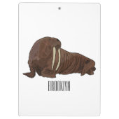 Porte-bloc Illustration de Walrus (Dos)