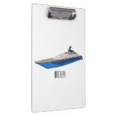 Porte-bloc Illustration de yacht (Swatch)