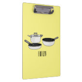 Porte-bloc Illustration des jeux de cuisine (Swatch)