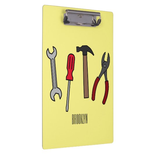 Porte-bloc Illustration des outils de menuiserie (Swatch)