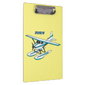 Porte-bloc Illustration d'hydravion bleu blanc (Swatch)