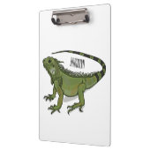 Porte-bloc Illustration d'Iguana (Gauche)