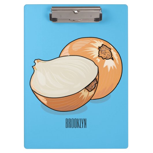 Porte-bloc Illustration d'oignon (Devant)