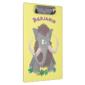 Porte-bloc Illustration drôle de mammouth laineux (Swatch)