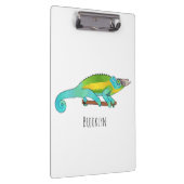 Porte-bloc Illustration du caméléon de Jackson (Swatch)